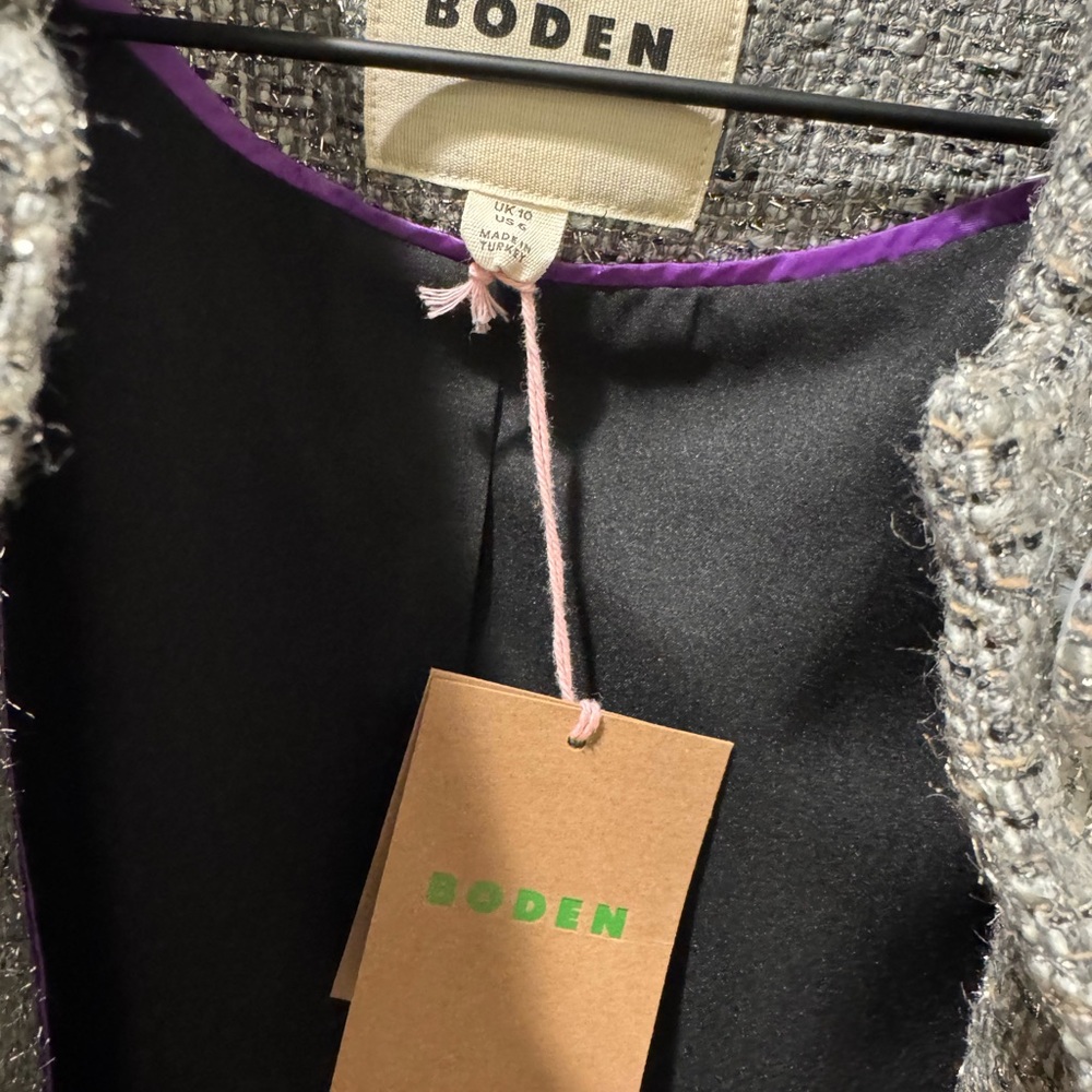 Boden Rye Metallic Jacket - Picture 8 of 8